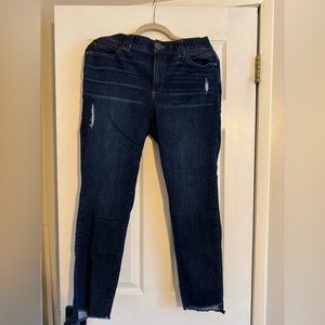 Dark Wash Democracy Ab Tech Skinny Jeans